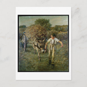 The Haywain, c.1889 (olie op canvas) Briefkaart