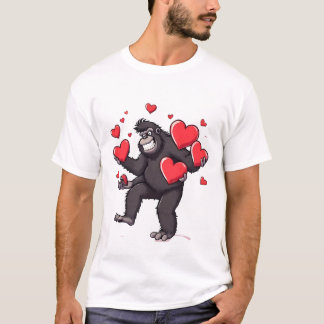 The Heart Giver Gorilla T-shirt
