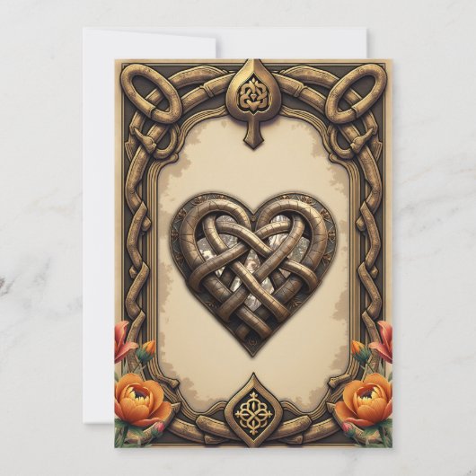 The heartbeat of the ancient gods:  save the date (Achterkant)
