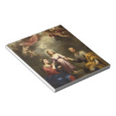 The Heavenly and Earthly Trinities by Murillo Notitieblok (Schuin)