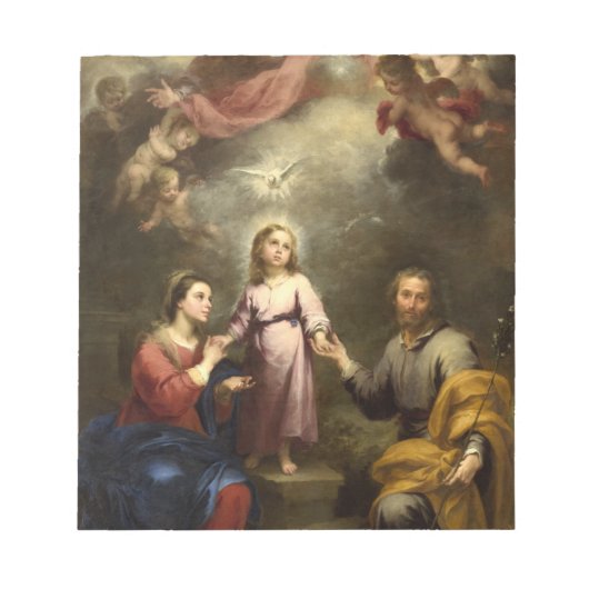 The Heavenly and Earthly Trinities by Murillo Notitieblok (Voorkant)