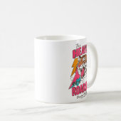 The Heavens Are Roaring Psalm 19_1, Retro Tiger Gr Koffiemok (Voorkant rechts)