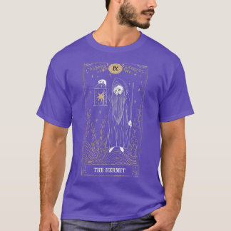 The Hermit IX Tarot Card T-shirt