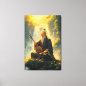 The Hermit's Shan Shui Canvas Afdruk (Voorkant)