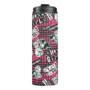 The Hex Girls Punk Plaid Pattern Thermosbeker