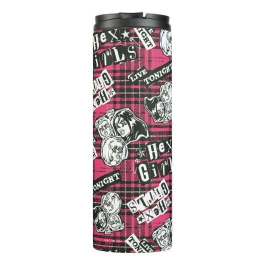 The Hex Girls Punk Plaid Pattern Thermosbeker (Achterkant)