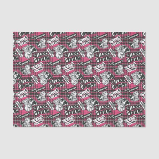 The Hex Girls Punk Plaid Pattern Tissuepapier (Voorkant)
