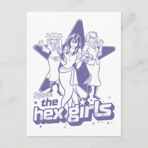 The Hex Girls zijn de hoofdrolspelers Briefkaart