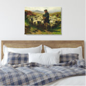 The Highland Shepherd, 1859 Canvas Afdruk (Insitu (Slaapkamer))