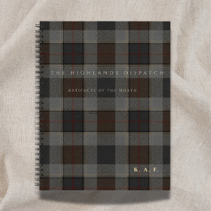 The Highlands Dispatch : cahier de terrain tartan