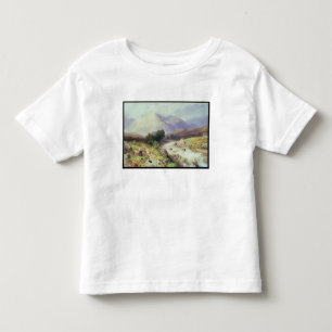 The Highlands, vlakbij Argyle (met papier) Kinder Shirts