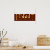 The Hobbit Logo Gold Poster (Keuken)
