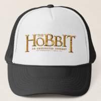 The Hobbit Logo Gold