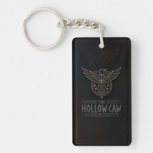 The Hollow Caw: Raven Rider Sigil - Premium Acryl Sleutelhanger