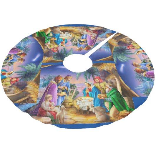 The holy night kerstboom rok (Gekanteld)