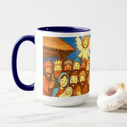The Holy Night Limited Edition 15oz Xmas Mug 2025 (Avec donut)