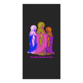 The Holy Trinity of Pop Vierges Marie Multicolores Perfect Poster