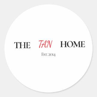 The Home Personalized Mug Ronde Sticker