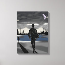 The Horizon II C – Journey to Growth Canvas Afdruk