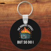 The Horrors Persist But So Do I  Sleutelhanger (Voorkant)