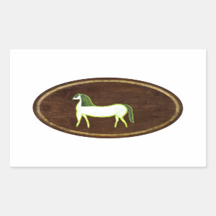 The Horse 2009 Rechthoekige Sticker