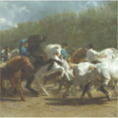 The Horse Fair by Rosa Bonheur Sticker (Voorkant)