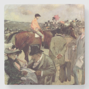 The Horse-Race, c.1890 Stenen Onderzetter
