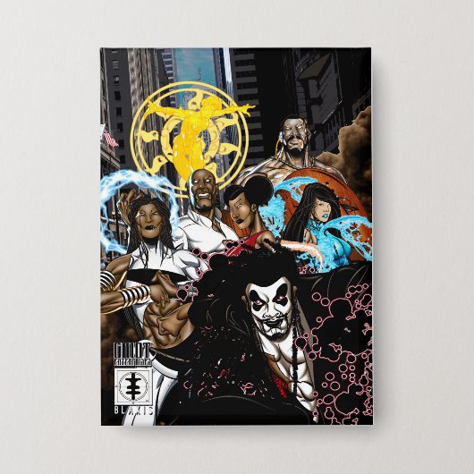 The Horsemen Button (Voorkant)