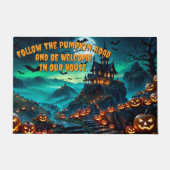 The House by the Pumpkin Road Deurmat (Voorkant)
