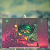 The House is Not Impressed Acrylic Sign (Neutre)