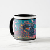 The house is unimpressed TAG MUG (Devant gauche)
