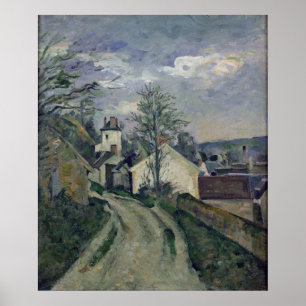 The House of Doctor Gachet at Auvers, 1872-73 Poster