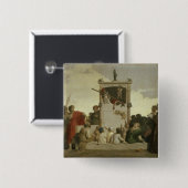 The Human Comedy, c.1852 Vierkante Button 5,1 Cm (Voorkant /achterkant)