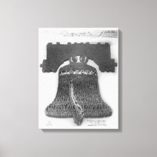 The Human Liberty Bell in Camp/Fort Dix Print