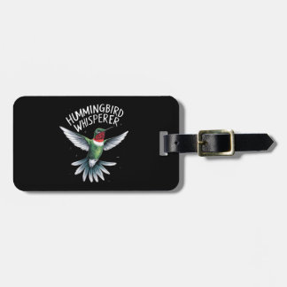 THE HUMMINGBIRD WHISPERER BAGAGELABEL