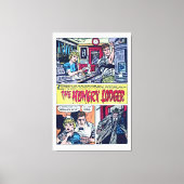 The Hungry Lodger 1950s Horror Comics Canvas Afdruk (Voorkant)