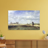 The Hunt, 1847 Canvas Afdruk (Insitu (Woonkamer))