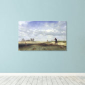 The Hunt, 1847 Canvas Afdruk (Insitu (Houten vloer))