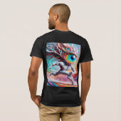 The Hunter Eye gaat naar Devil Fighting, terug Afd T-shirt (Achterkant volledig)