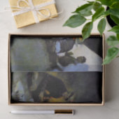 "The Hunter's Supper" van Frederic Remington Tissuepapier (Geschenk)