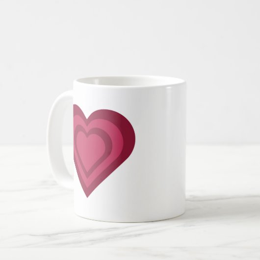 The hypnotising heart mug  (Devant gauche)