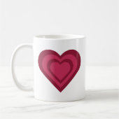 The hypnotising heart mug  (Gauche)
