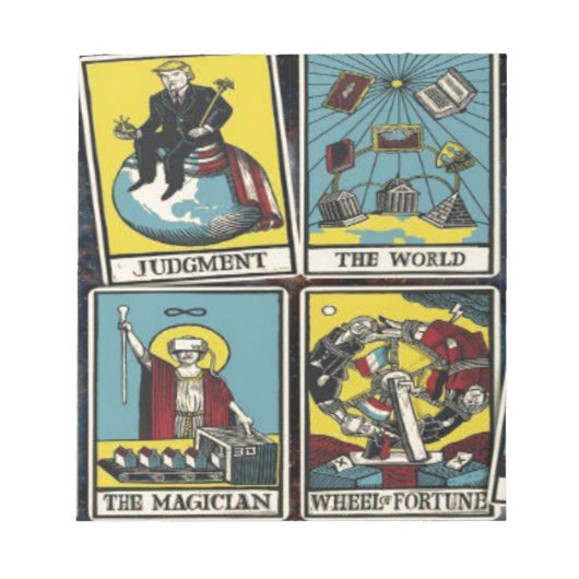 THE ILLUMINATI CARD GAME NOTITIEBLOK (Voorkant)
