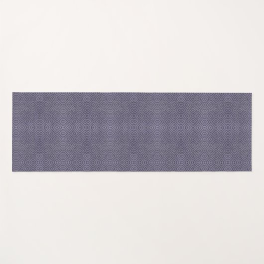 The image shows two rectangular patterns  yogamat (Voorkant (horizontaal))