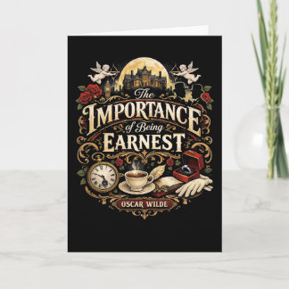 The Importance of Being Earnest Feestdagen Kaart