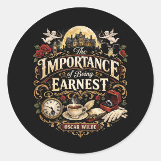 The Importance of Being Earnest Ronde Sticker