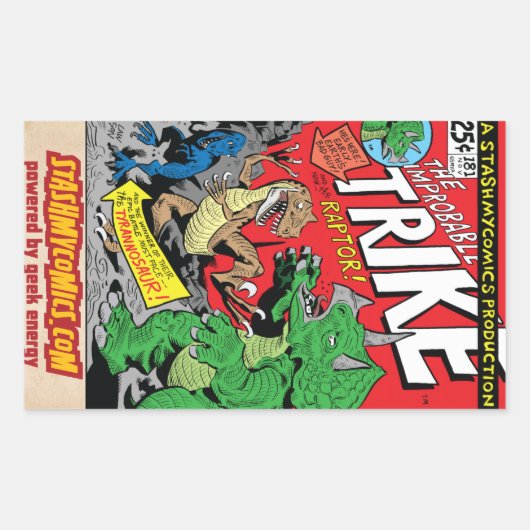 The Improbable Trike van Jim Lawson Stickers (Voorkant)