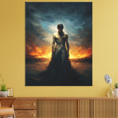 The Inner Flame Canvas Afdruk (Insitu (Woonkamer))