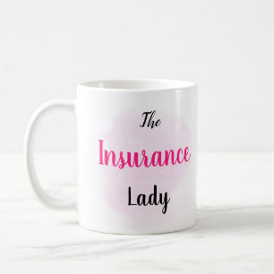 The Insurance Lady - Insurance Marketing Gift Koffiemok