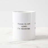 The Introvert's Code: Quiet Community Extra Grote Beker (Voorkant)